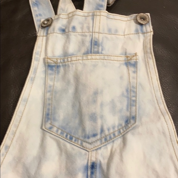 Parisian Collect Distress/acid-w overall short - Picture 4 of 6